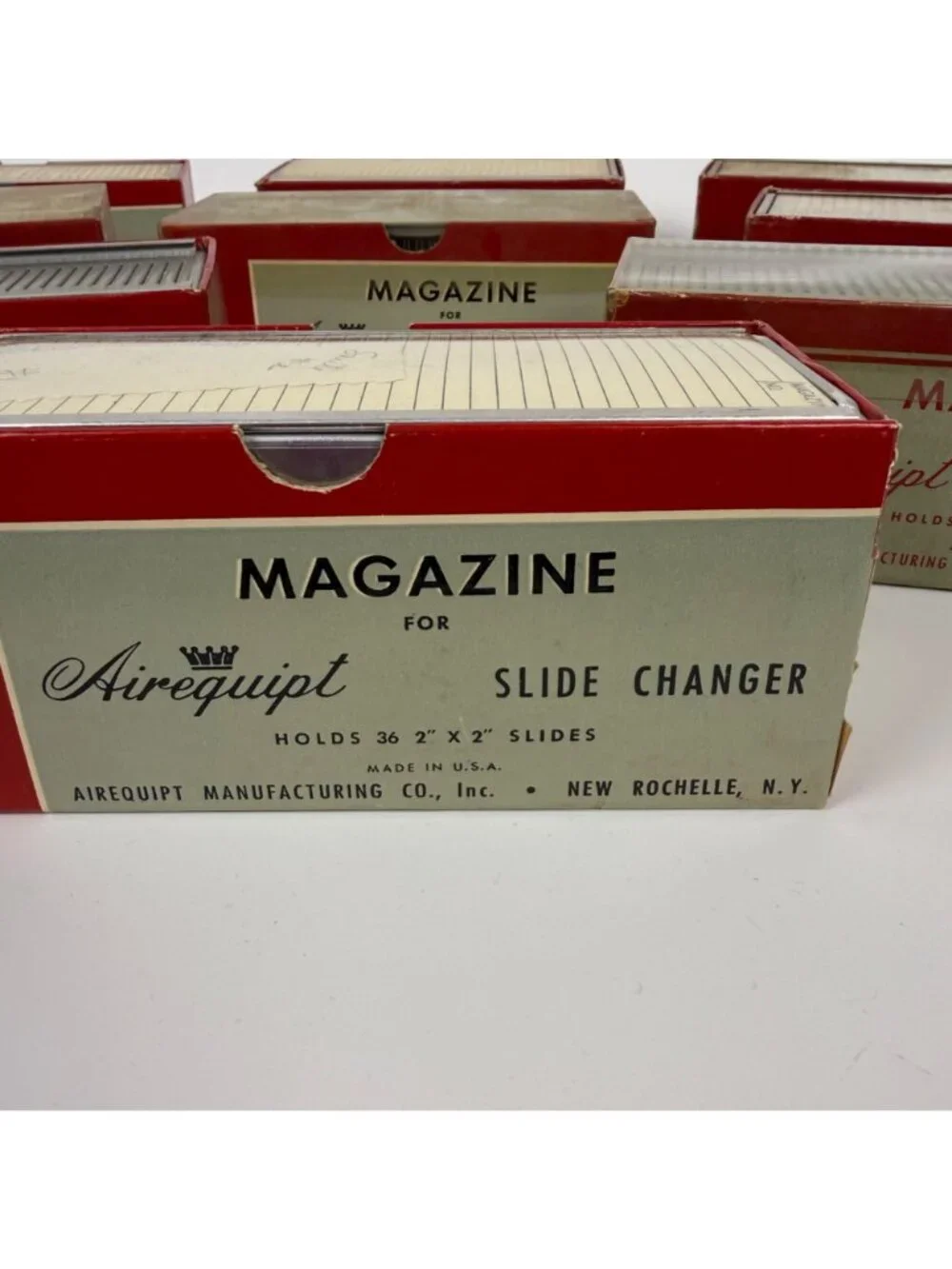 Airequipt Slide Magazine Lot of 9 2